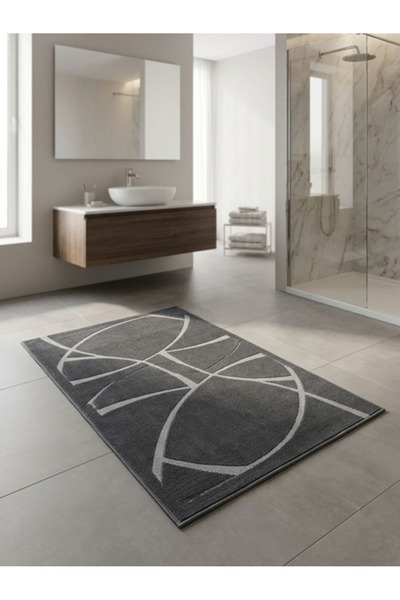 Özdilek Toilet Seat Cotton Draw Anthracite 60*100-40*60