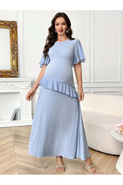 Sheya Rochie maxi, albastră - XL