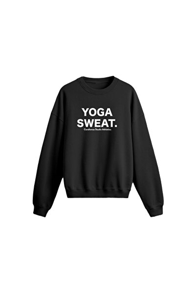 genosha Yoga Printed Oversize Sweatshirt