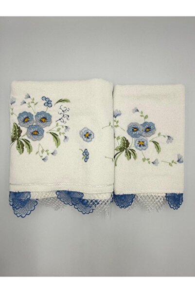 Şatilli Handmade İğne oyalı 3d Nakışlı Analı-kızlı 50x90 yüz&30x50 mutfak hav...