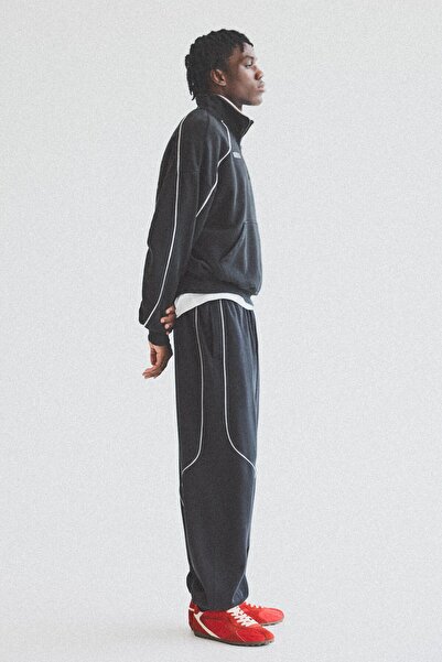 Bershka baggy pantolon jogger fit yıkamalı