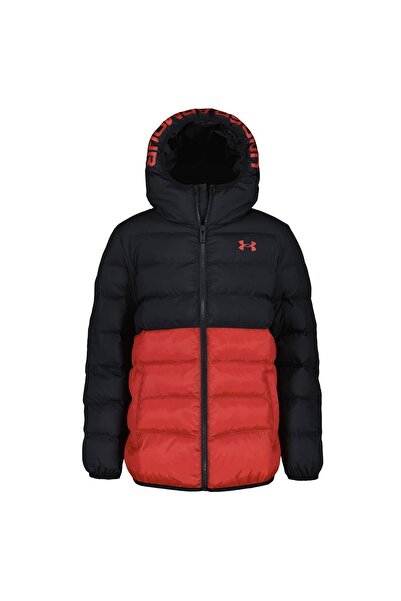 Under Armour PRONTO Μπουφάν Puffer με χρωματικά μπλοκ 25UJFJM04F-001 Μαύρο