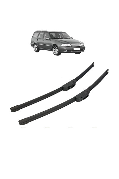 Bosch Σετ 2 υαλοκαθαριστήρων VOLVO V70 I (875, 876) 1995-2000, για παρμπρίζ, ...