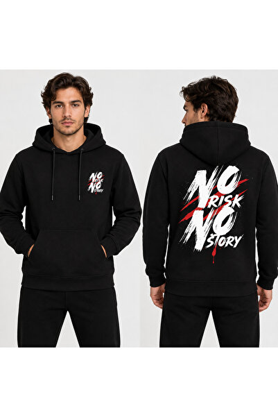 MARKATEM Women's Men's Unisex Oversize Hooded Sweatshirt 2Pac Printed Combed ...