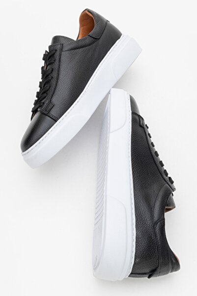 maximoda Genuine Inner and Outer Real Leather, Soft Insole, Men's Leather Sne...