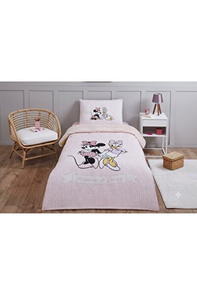 Özdilek Disney Duvet Cover Set Ranforce Single Size Minnie and Daisy