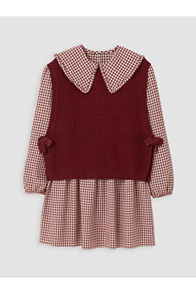 LC Waikiki Timeless Clothing & Timeless Choices Checkered Embroidered Girls' ...