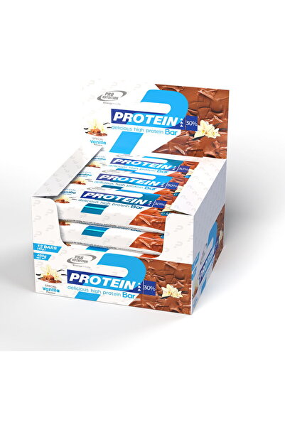 Pro Nutrition Cutie 12 batoane proteice Protein Bar vanilie-caramel