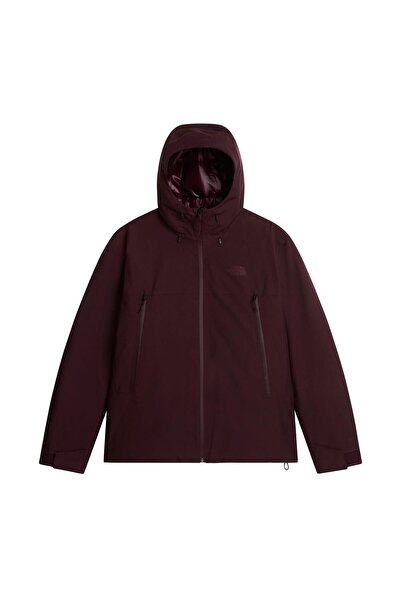 THE NORTH FACE سترة M MTN RANGE DOWN HOODED JACKET للرجال NF0A88WDNO41 بورجون...