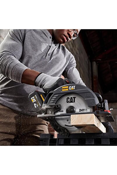 Cat DX5040B 18Volt 185mm Kömürsüz Profesyonel Daire Testere (Akü Dahil Değildir)