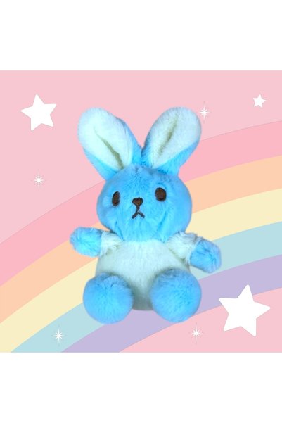 MİLKYADATOYS Plush Keychain Rabbit Dog Bear Dino Pony 10-13 cm