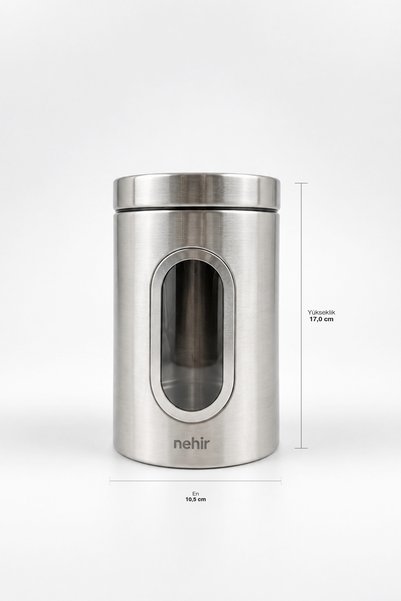 Nehir Edge 3-Piece Stainless Steel Storage Container