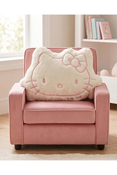 REDTAG Cream Hello Kitty Plush Cushion 40cm