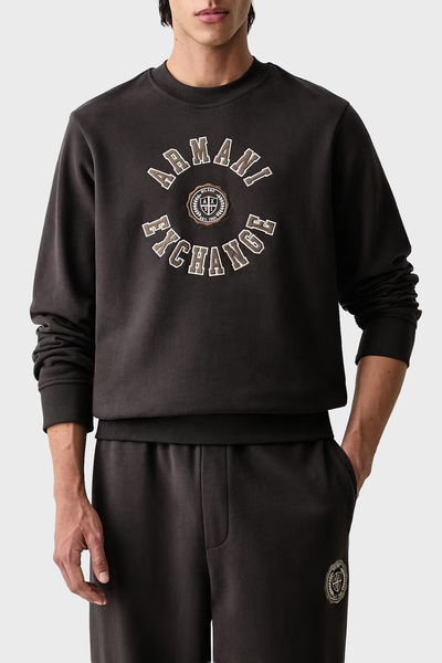 Armani Exchange Cotton Regular Fit Crew Neck Sweat Men's Sweat Xm002913 Af260...