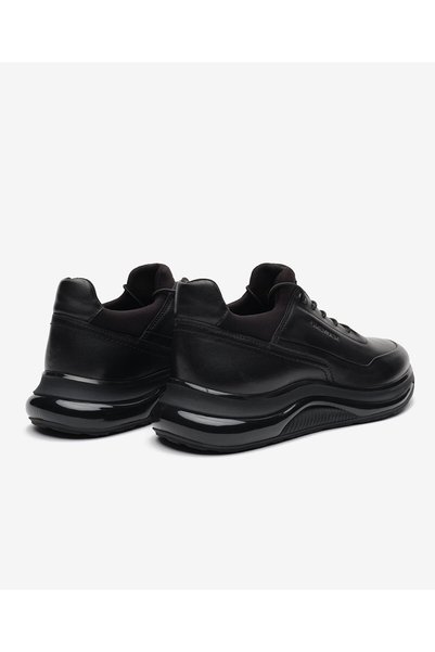 Greyder Men's Black Genuine Leather Casual Shoes 6K1Sa16492