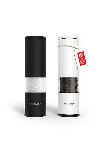Lars Nysom Set of 2 LARS NYSØM Lagom Spice Grinders, Ceramic Adjustable Coars...