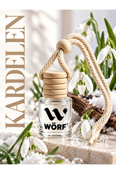 WÖRF Kardelen 8 ml Ayna Kokusu – Ahşap Kapaklı Araç Parfümü