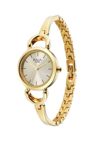Titan Raga Champagne Dial Watch for Women