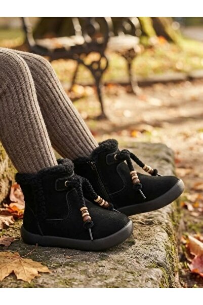 Marco Kids Rega Girl's Winter Boots Nubuck Leather Flexible and Orthopedic Sole