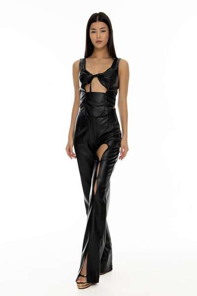 SILENTLOOK Pantaloni cu decupaje laterale