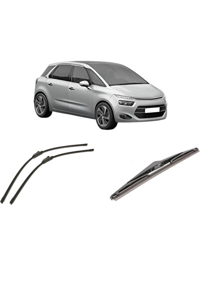 Bosch Σετ 3 υαλοκαθαριστήρων CITROEN C4 GRAND PICASSO II (DA_, DE_) 2013-2018...