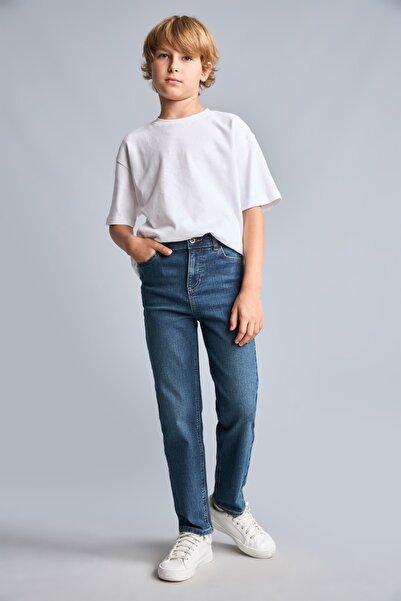 DeFacto Boy's Jean Trousers F0455A8/Nm41 D.Green