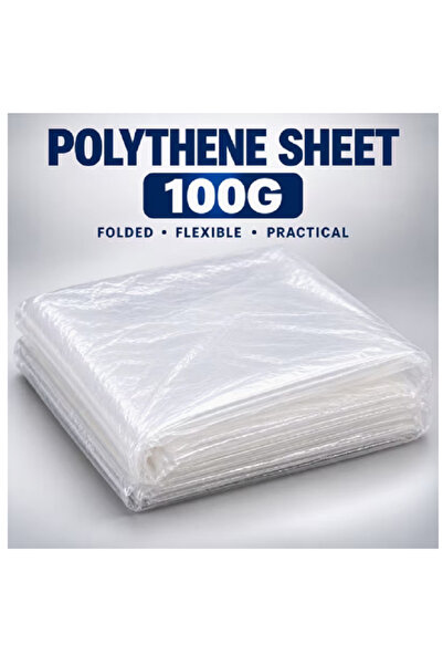 Generic Brand 100G Transparent Polythene Sheet, Clear Flexible Plastic Cover ...