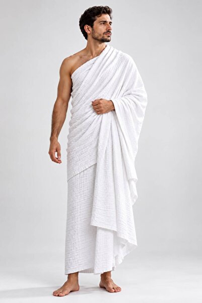 Suffa Luxury Muslin Ihram – 100% Cotton+Gift Ihram Belt
