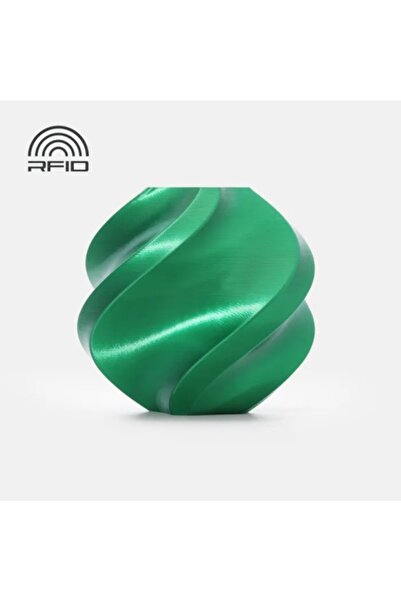 Bambu Lab Filament 3D PLA Mătase+ Verde 1.75 mm 1 kg