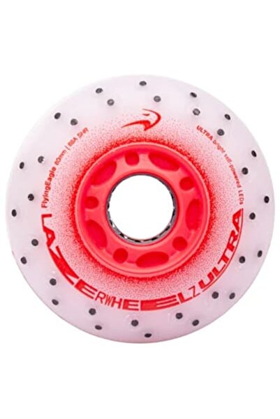 Flying Eagle Fe Lazer Ultra Spr Red 72mm Kıvılcımlı Işıklı Paten Tekerleği 4'...