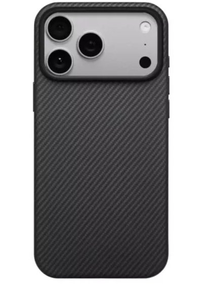 PITAKA Husa pentru iPhone 17 Pro Max Aramid UltraGuard, Negru/Gri