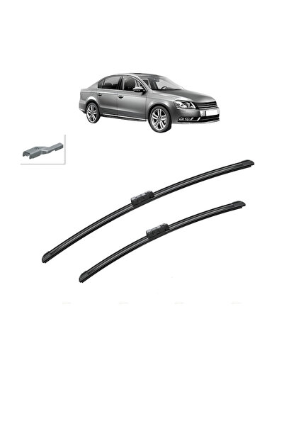 Bosch Σετ 2 υαλοκαθαριστήρων Volkswagen PASSAT B7 (362) 2010-2014, για παρμπρ...