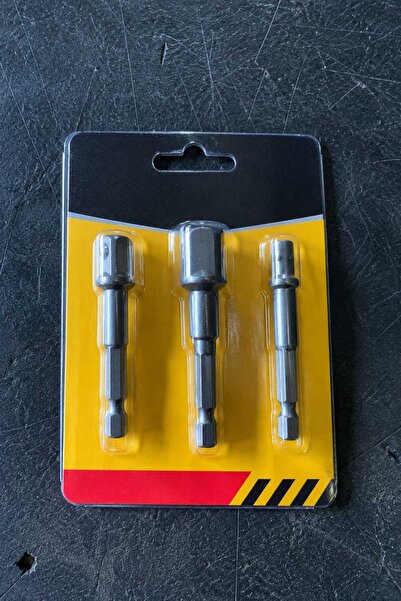 YEB Bits Socket Adapter Set 3 Pieces 1/2,3/8,1/4