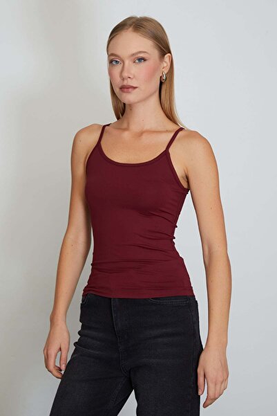 Fulla Moda Basic Crop Body με λουράκι