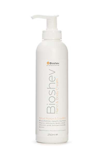 Bioshev ΚΡΕΜΑ ΧΕΡΙΩΝ ΚΑΙ ΣΩΜΑΤΟΣ 250ML