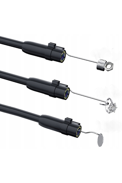 NO BRAND Cameră de inspecție endoscop P200 1080p 4,3 " LED 2600mAh 8mm 5m