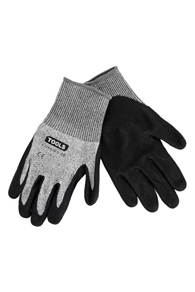 OEM Manusi de Nitril Negre Gri pentru Gradinarit Nr. 10 - Produse Gradina