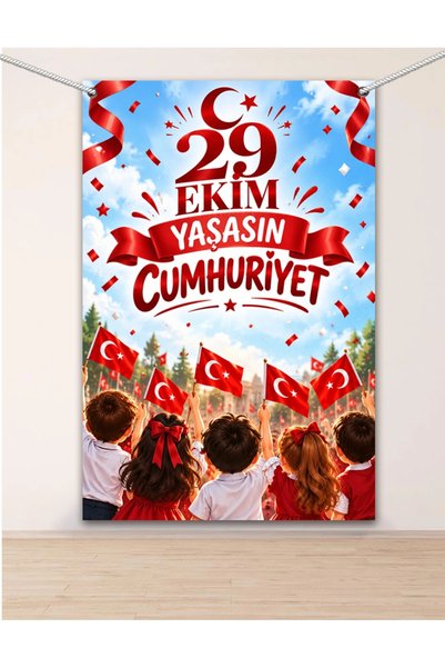 heptex 29 Ekim Cumhuriyet Bayramı Hatıra Fotoğraf Panosu 100x150