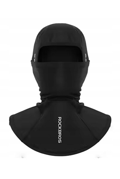 ROCKBROS Cagulă cu guler, polară, de iarnă, cu orificiu pentru ochelari YPP046 L