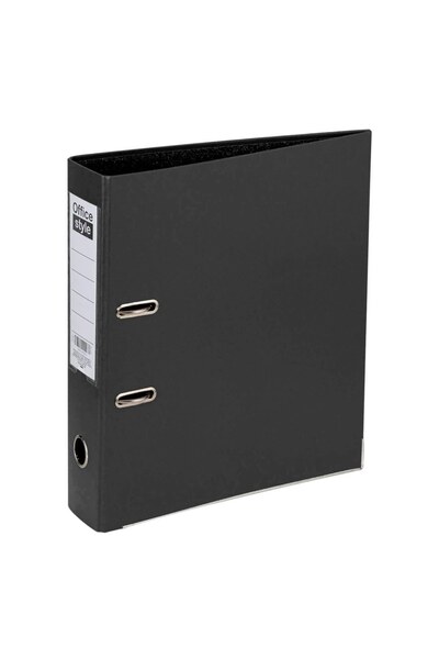 OEM Biblioraft Arhivare Negru cu 2 Inele 29x7.5x32cm - Bibliorafturi Birou La...