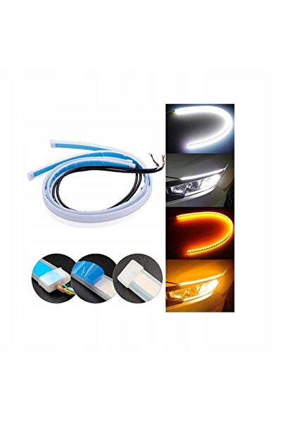 Interlook LUMINI DE ZI CU LED (DRL) - BANDĂ LED FLEXIBILĂ CU SEMNAL DINAMIC S...