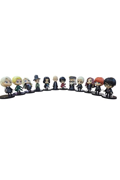 Genel Markalar 12 Adet Harry Potter 10cm Kopmle Seri Dekoratif Biblo Figür | ...