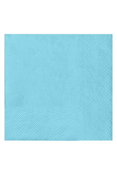 OEM Servetele de Masa cu 2 Straturi Bleu Pastel 21x21cm - 25buc - Superioare,...