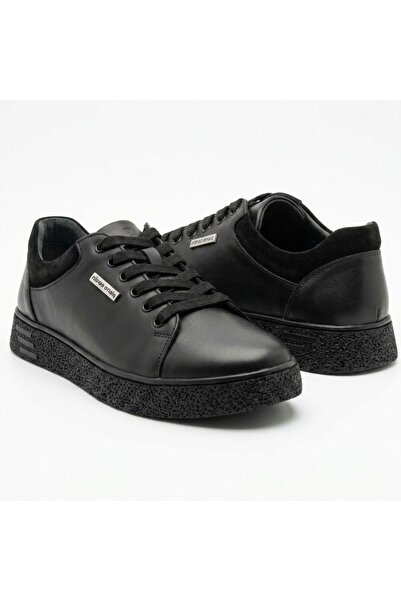 Pierre Cardin 169-581I Black Exclusive Men's Leather Shoes