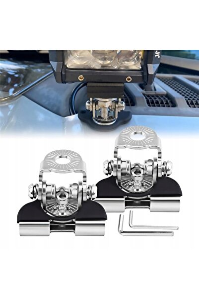 NO BRAND Suport lampă halogen pentru proiector de lucru, reglabil la 360 de g...