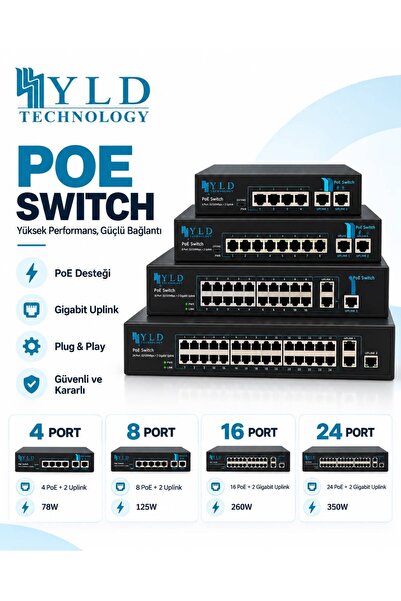 YLD POE SWITCH