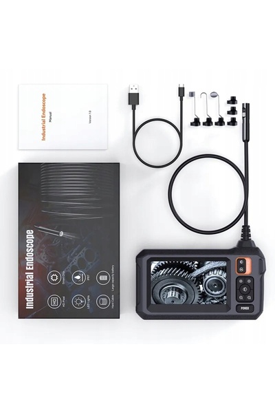 Inskam ENDOSCOPIU C30-M DUAL CU 2 CAMERE FULLHD 1080p 4,3 " 5m
