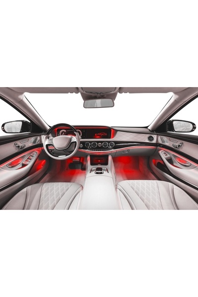 Aqualed Bandă luminoasă LED RGB pentru interior auto, 3m, 4x12