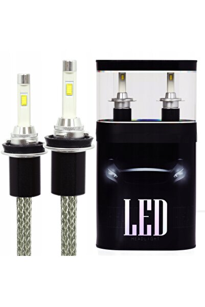 Interlook Becuri LED auto H11 9600lm R4 80W 12V 24V CANBUS Radiator 2 buc.