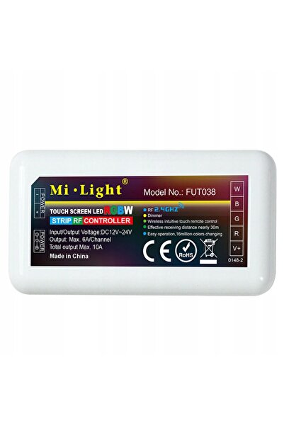 NO BRAND MILIGHT FUT038 CONTROLER DIMMER BANDĂ LED RGBW 5 PINI WIFI
